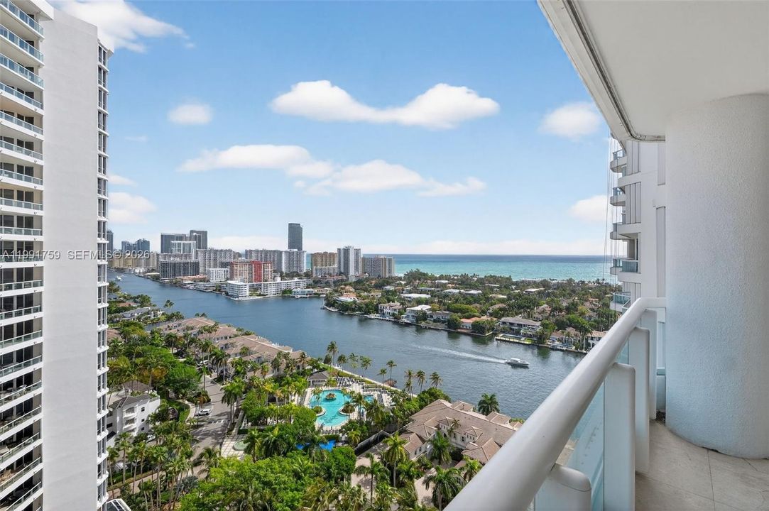 Views from Bedroom balcony (NE)