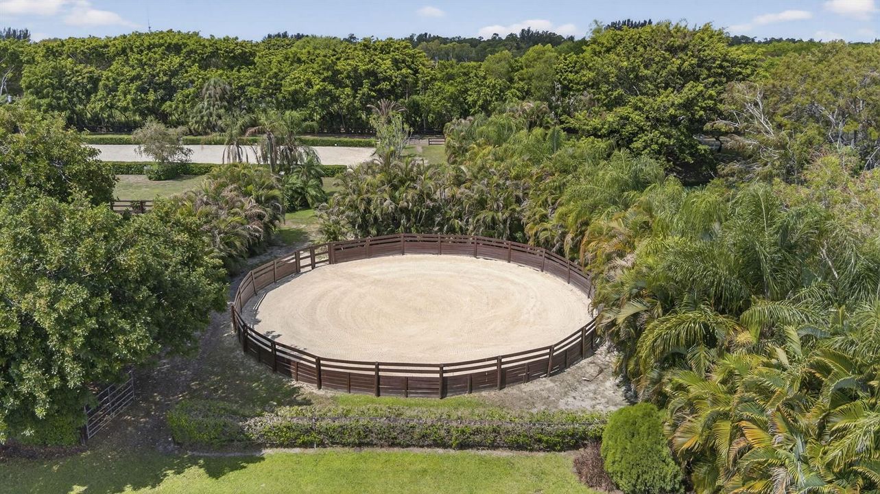 Aerial Round Pen
