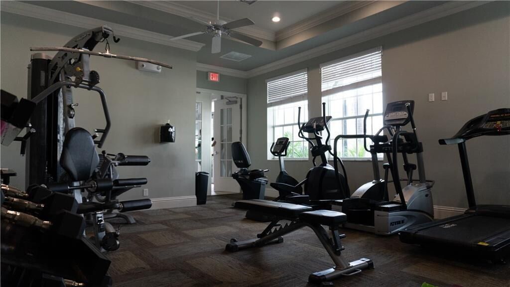 Clubhouse gym