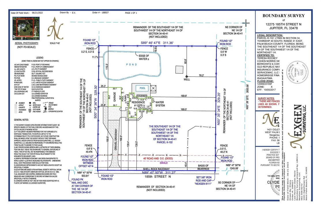 Survey (2.4 acres)
