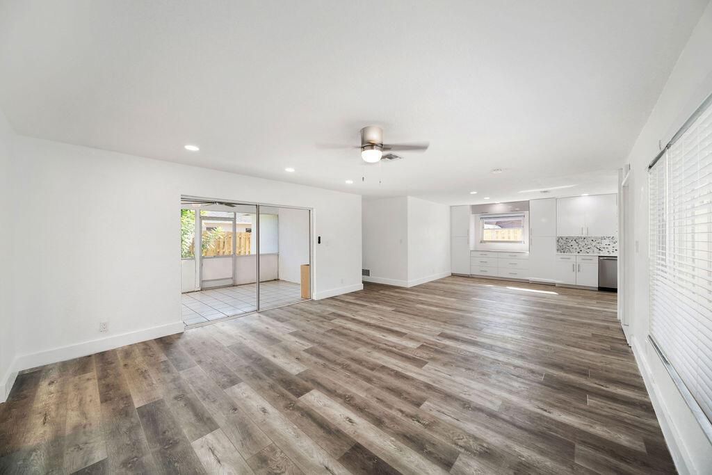 Open family room