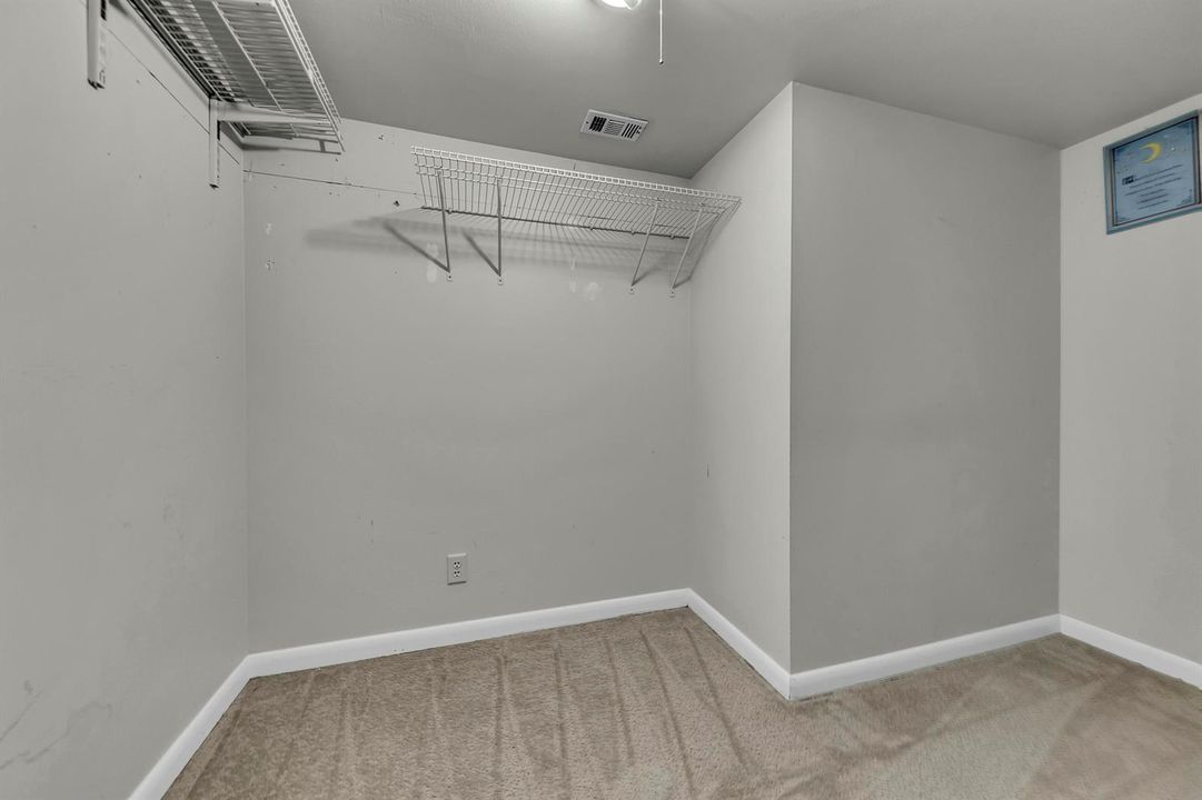 MASTER BEDROOM CLOSET