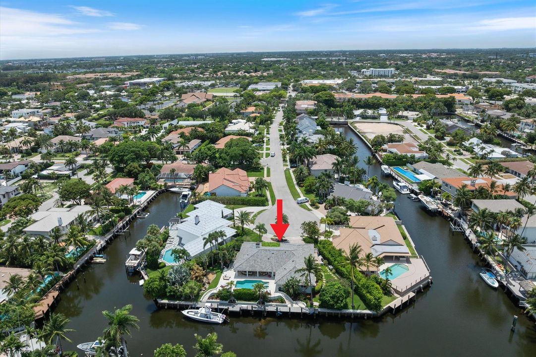 aerial from east