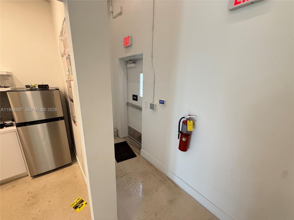 Back Door & Kitchen