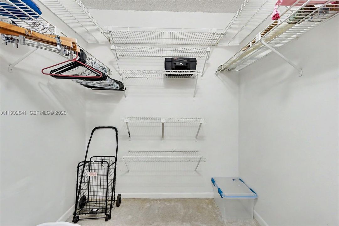 PRIMARY CLOSET