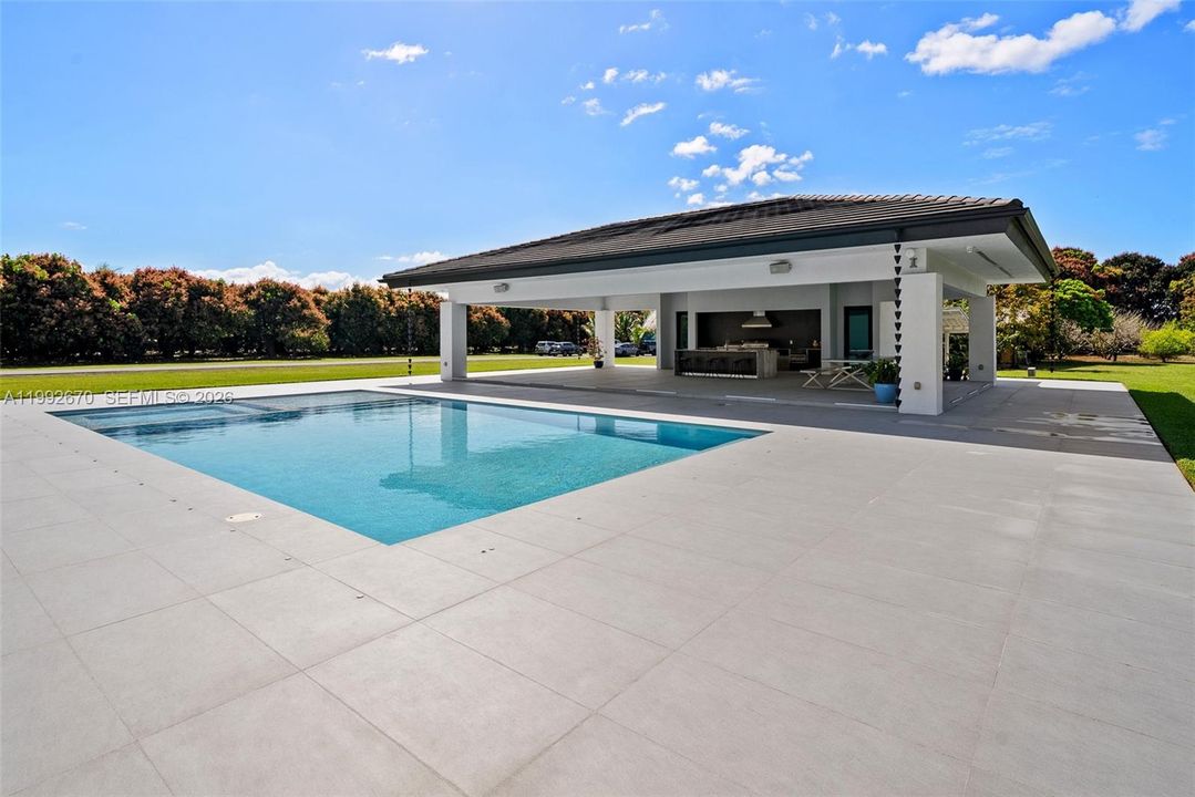 Pool Facing 2,400 SqFt Covered Patio
