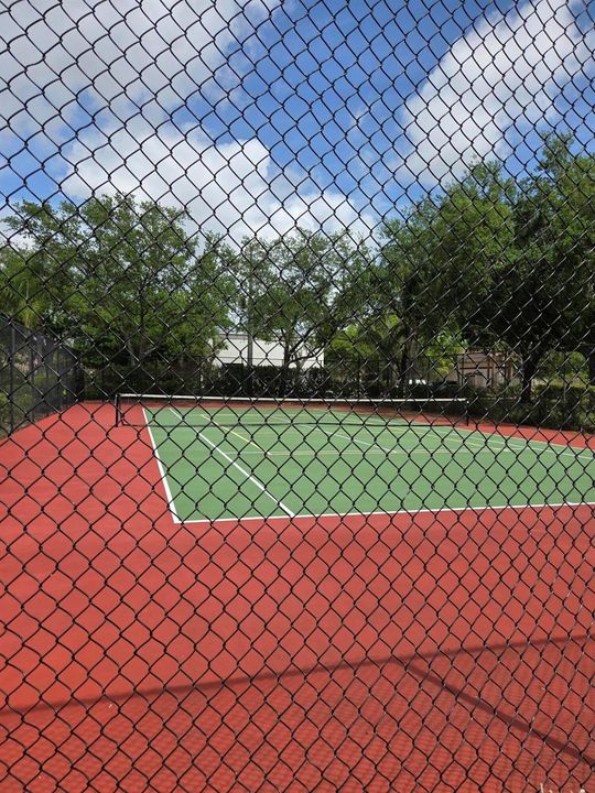 tennis courts