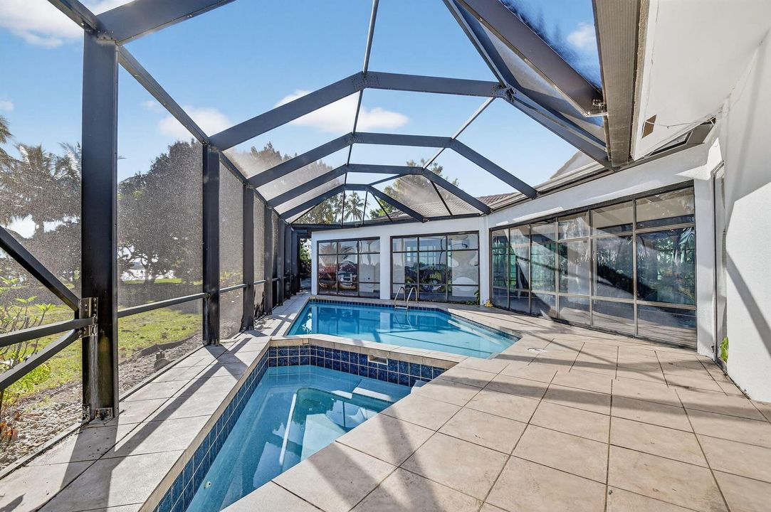 pool across