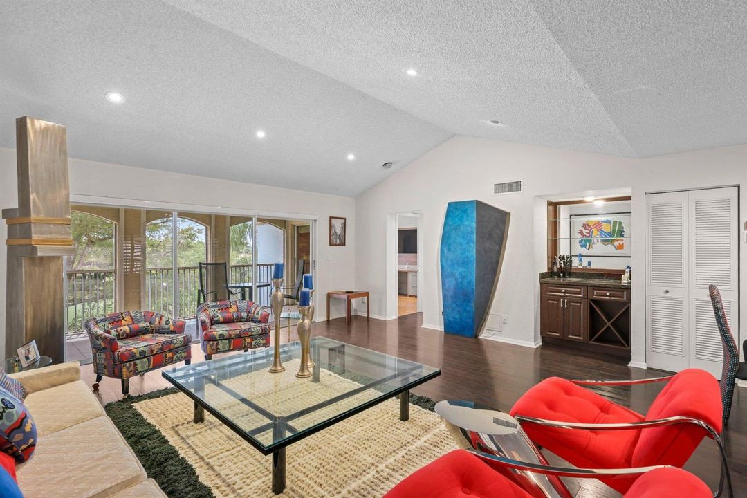 Living Room and Balcony