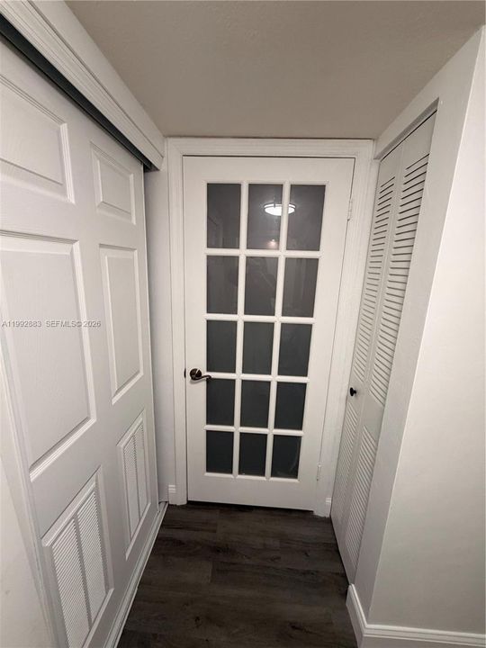 2nd Bedroom entry french doors