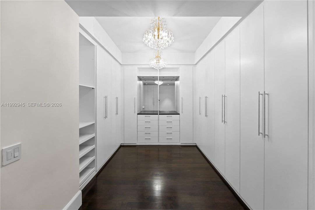 Primary Bedroom Walk-In Closets