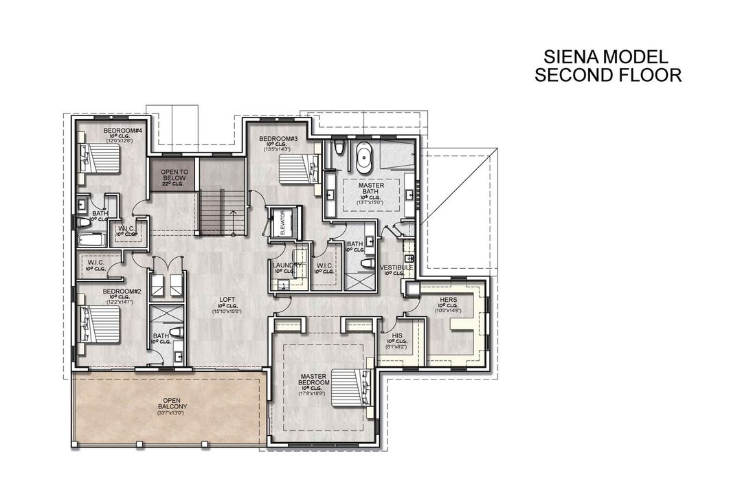 second floor