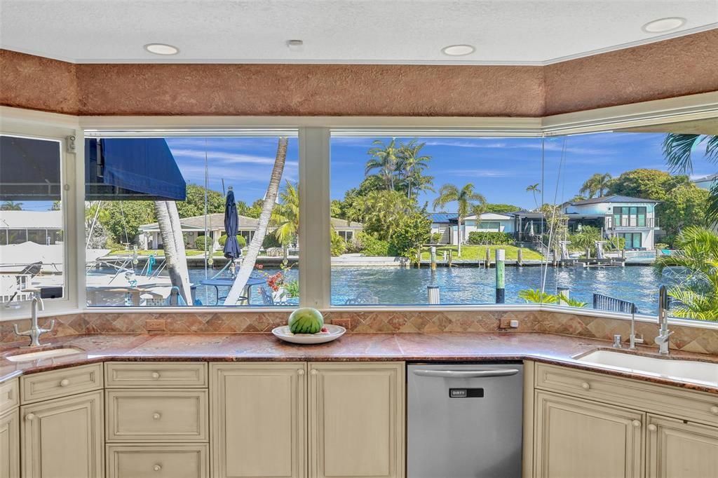 Kitchen Water Views