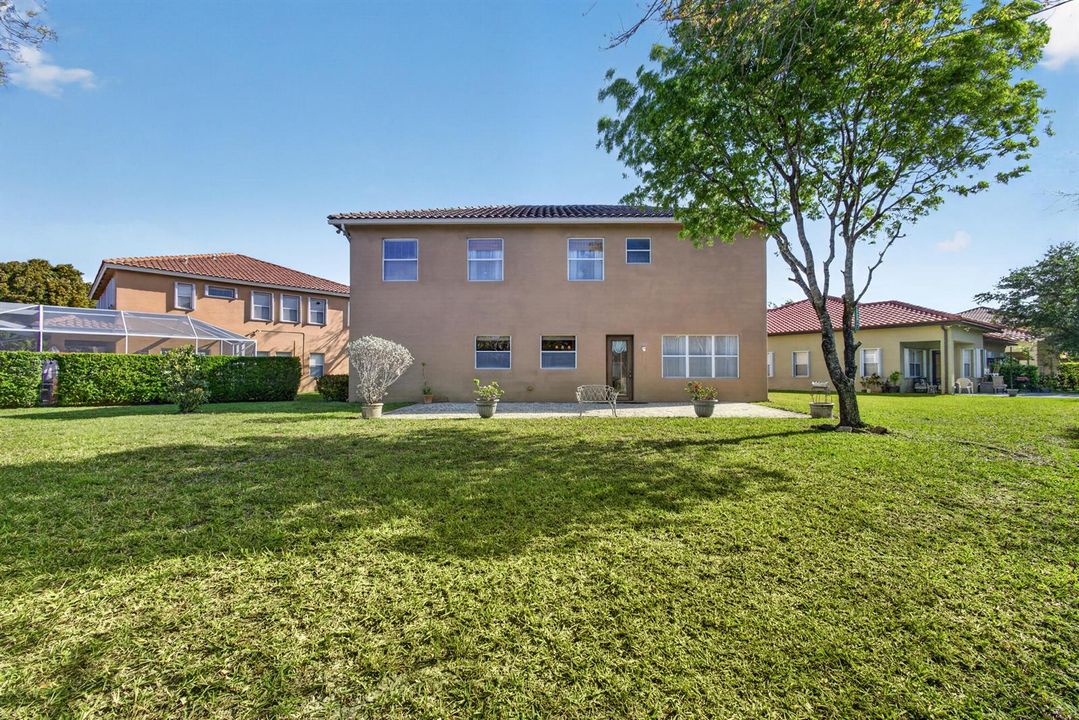 One of the largest lots in the community