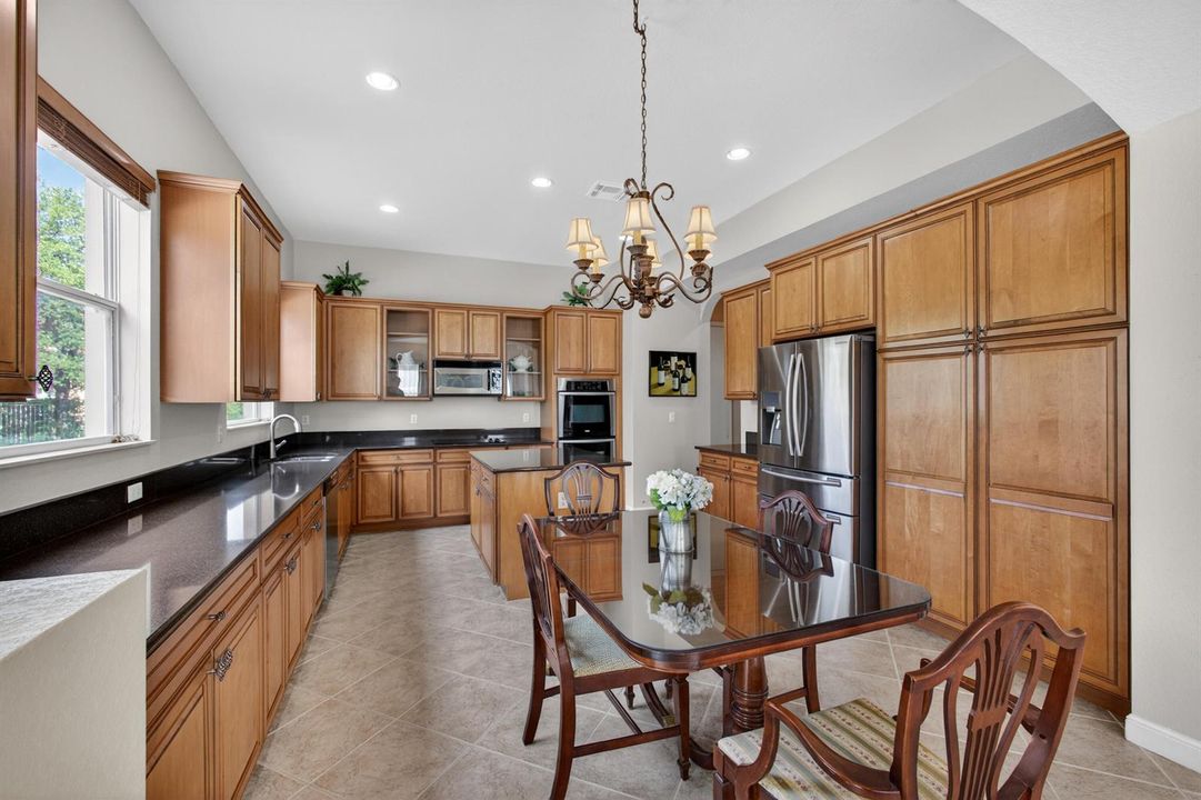 Huge Island Kitchen