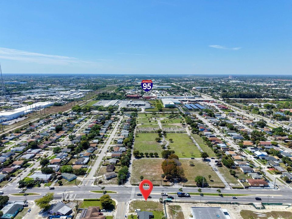 Panoramic to West