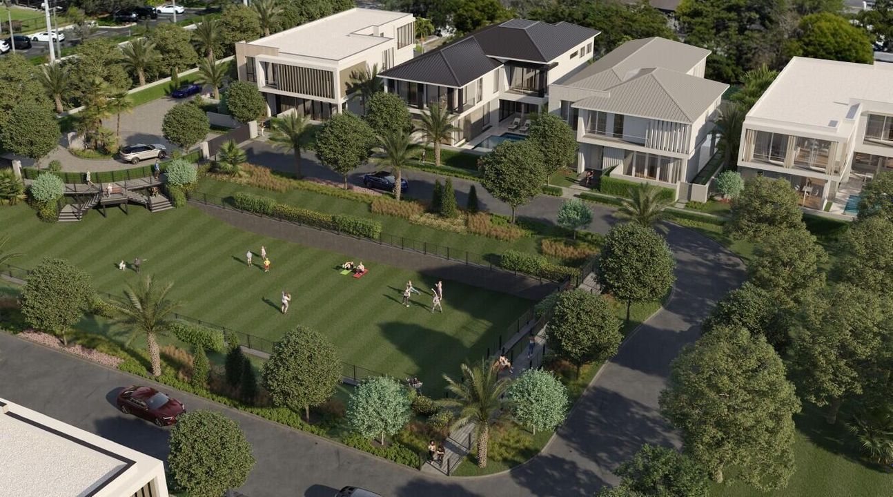 Community rendering grass