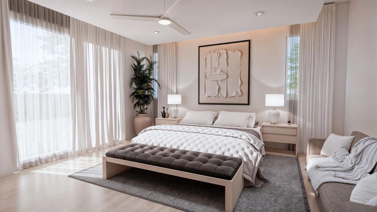 primary bed