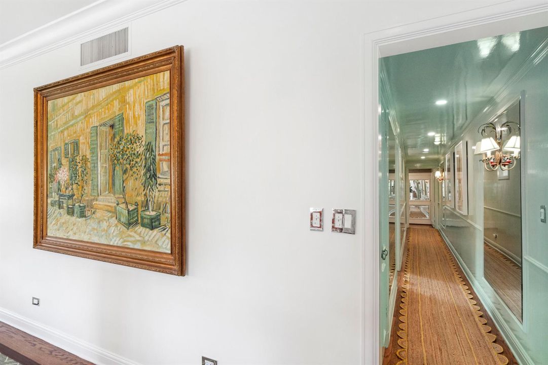 Living Area to Hallway
