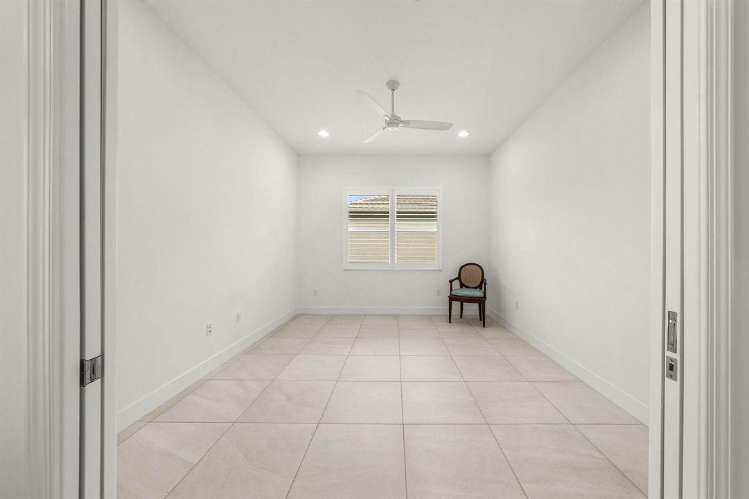 Den/Fourth Bedroom With Pocket Doors