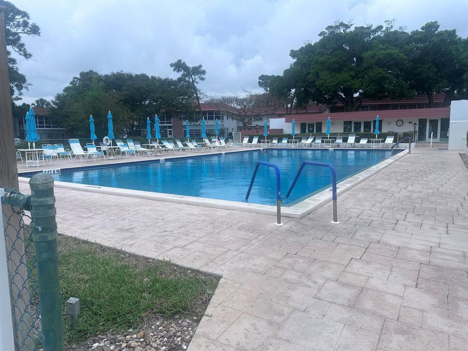 Heated pool