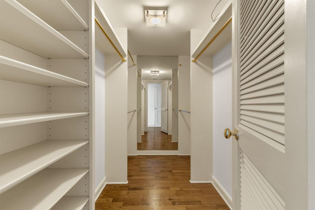 Walk-in Closet - Guest Bedroom 1