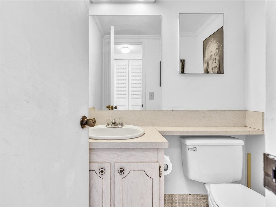 half bathroom
