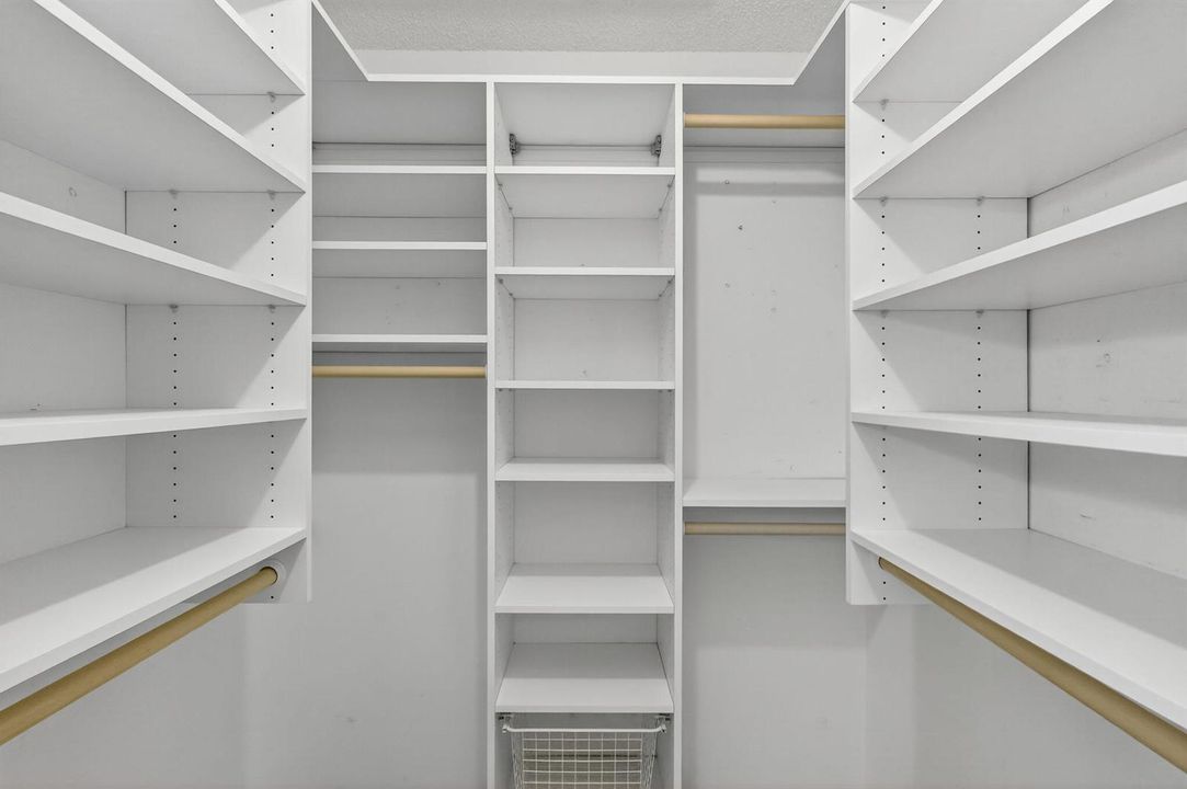 PRIMARY CUSTOM CLOSET