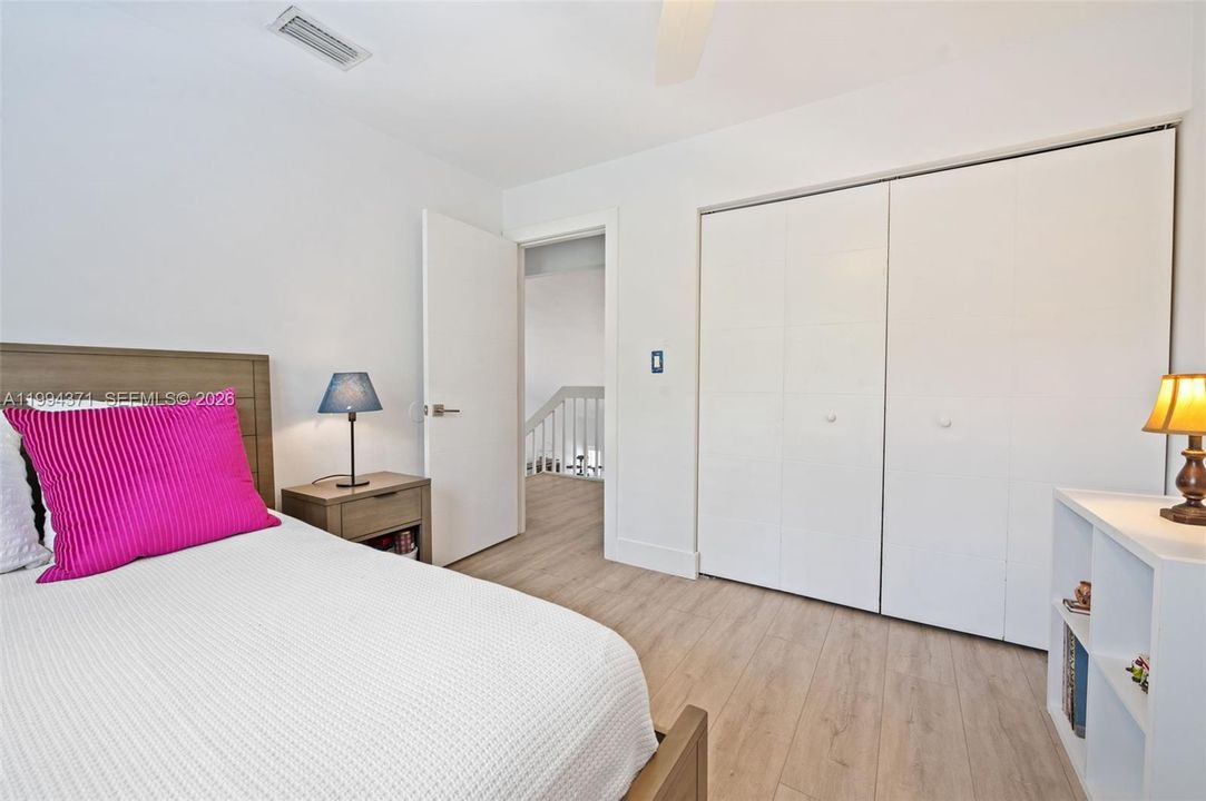 second floor guest bedroom
