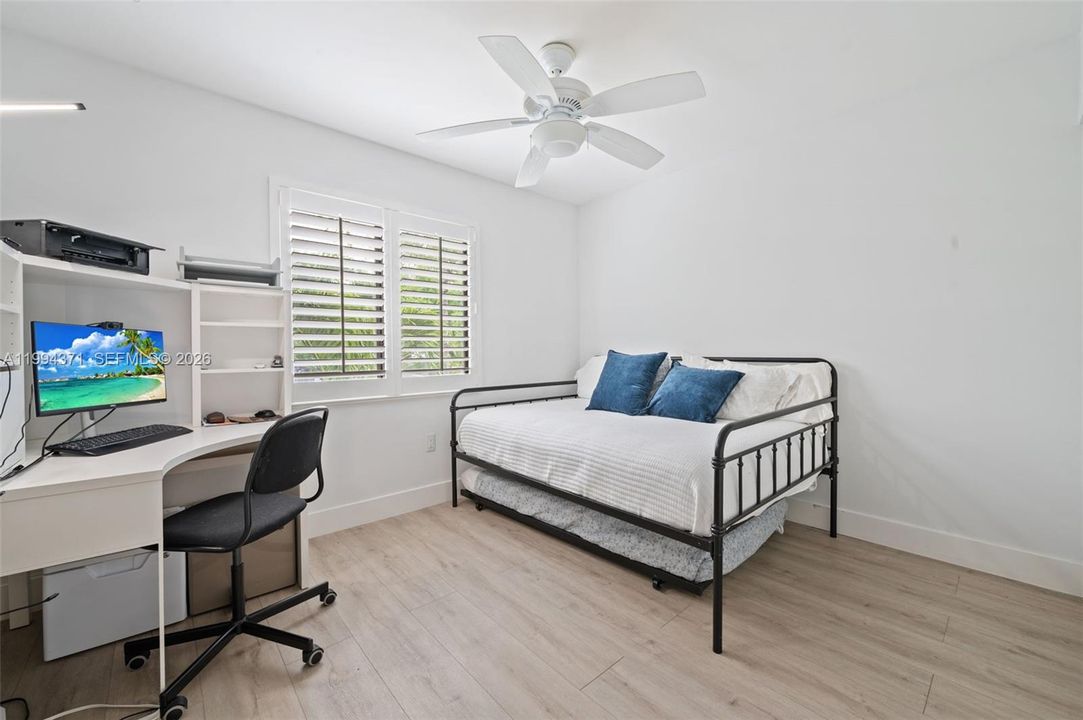 Second guest bedroom on second floor
