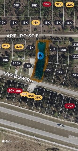 En Venta: $65,000 (0.54 acres)