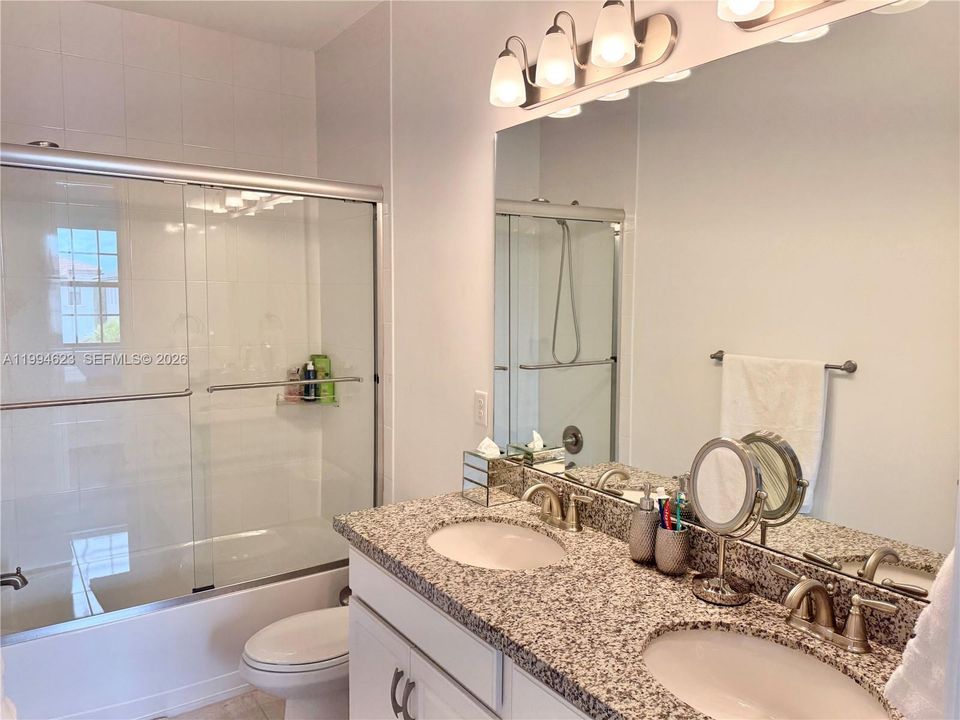 large guest bathroom