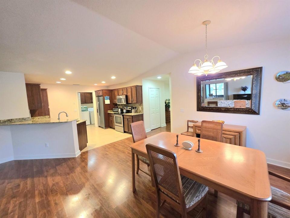 View from Dining Area