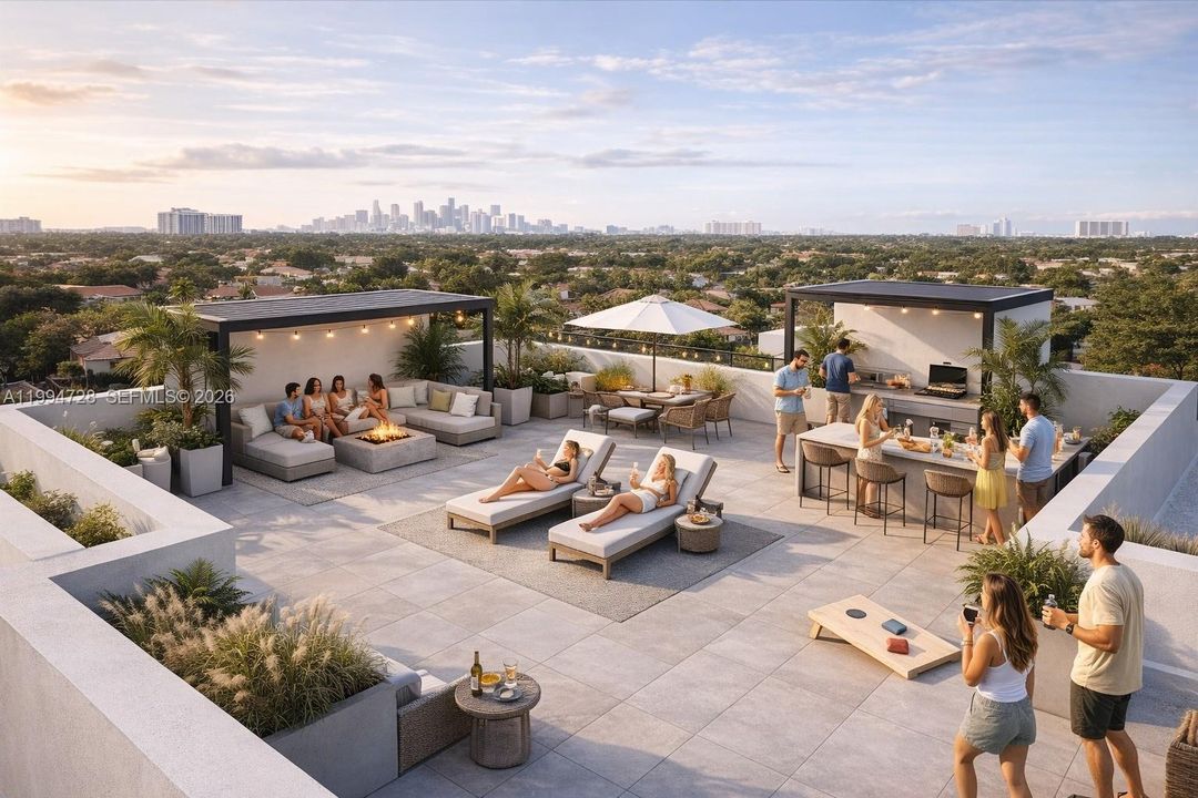 2nd Story Sun DeckAI Rendering