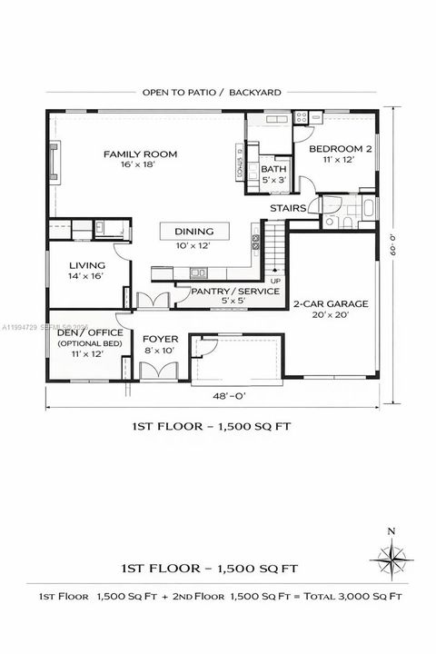 1st Floor Model B