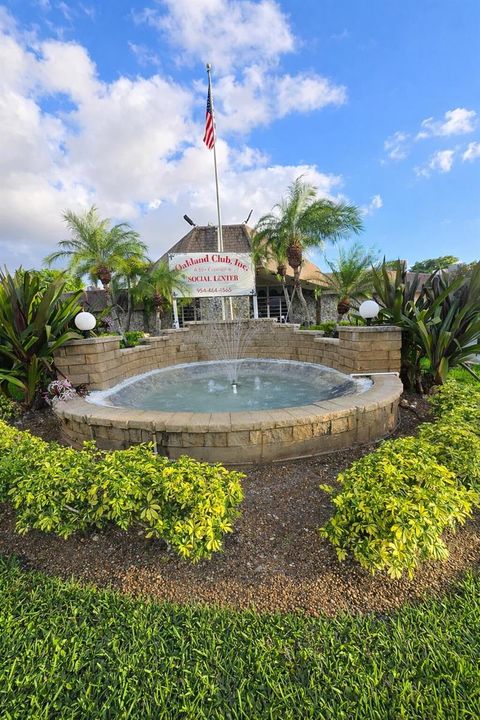 Front Water Fountain