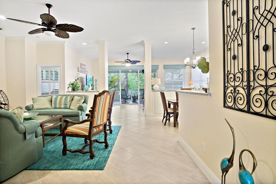 3a. Living room looking out to lanai