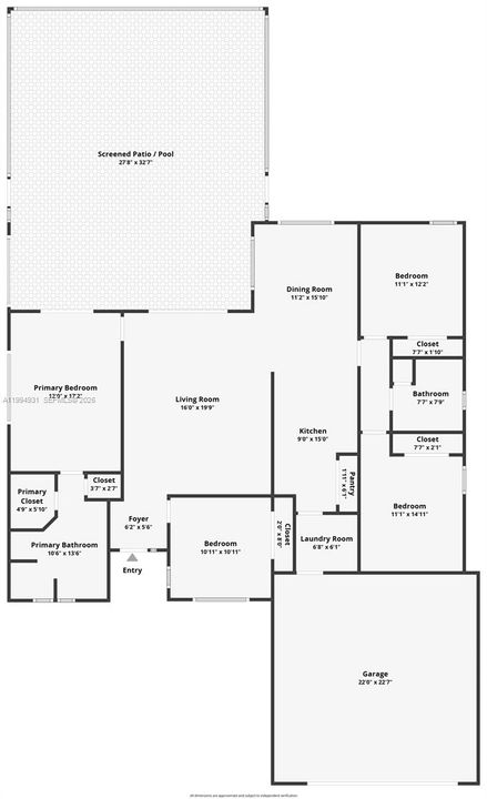 Active With Contract: $365,000 (4 beds, 2 baths, 1798 Square Feet)