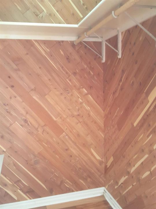 LARGE CEDAR CLOSET
