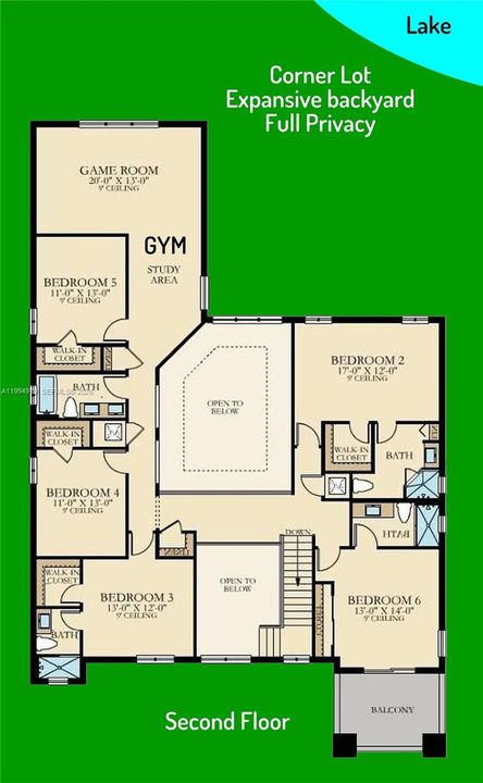 En Venta: $1,755,000 (6 camas, 6 baños, 4622 Pies cuadrados)