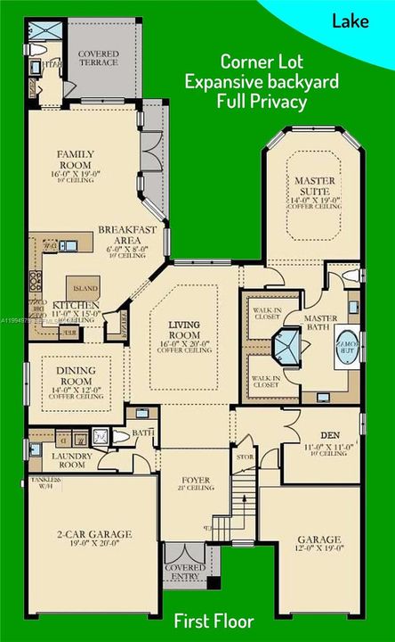 En Venta: $1,755,000 (6 camas, 6 baños, 4622 Pies cuadrados)