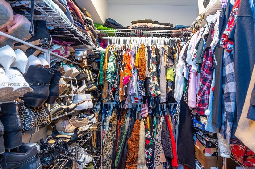 Master Walk-in Closet
