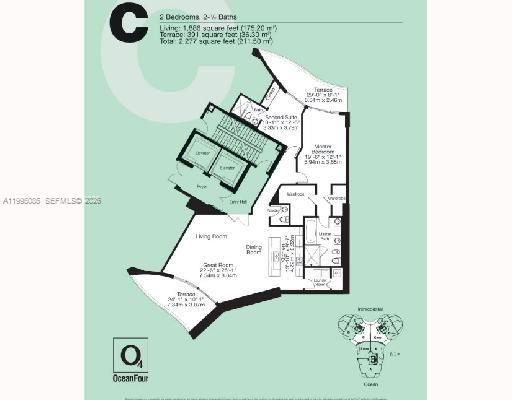 Active With Contract: $1,640,000 (2 beds, 2 baths, 1886 Square Feet)