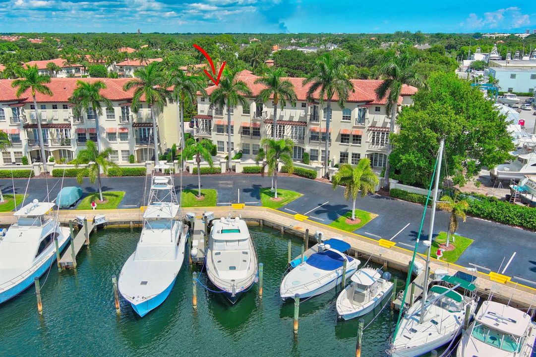 Rear View on Soverel Harbour Marina