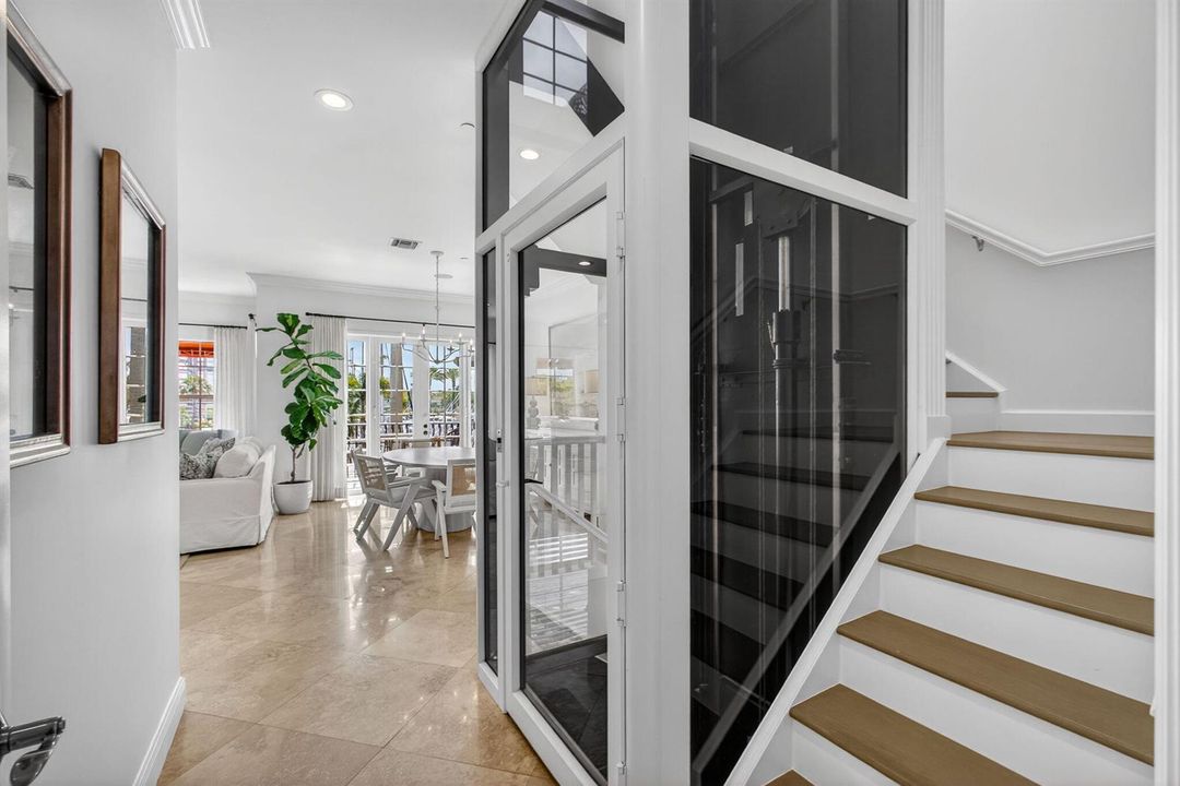Wood Stairs to 3rd Floor