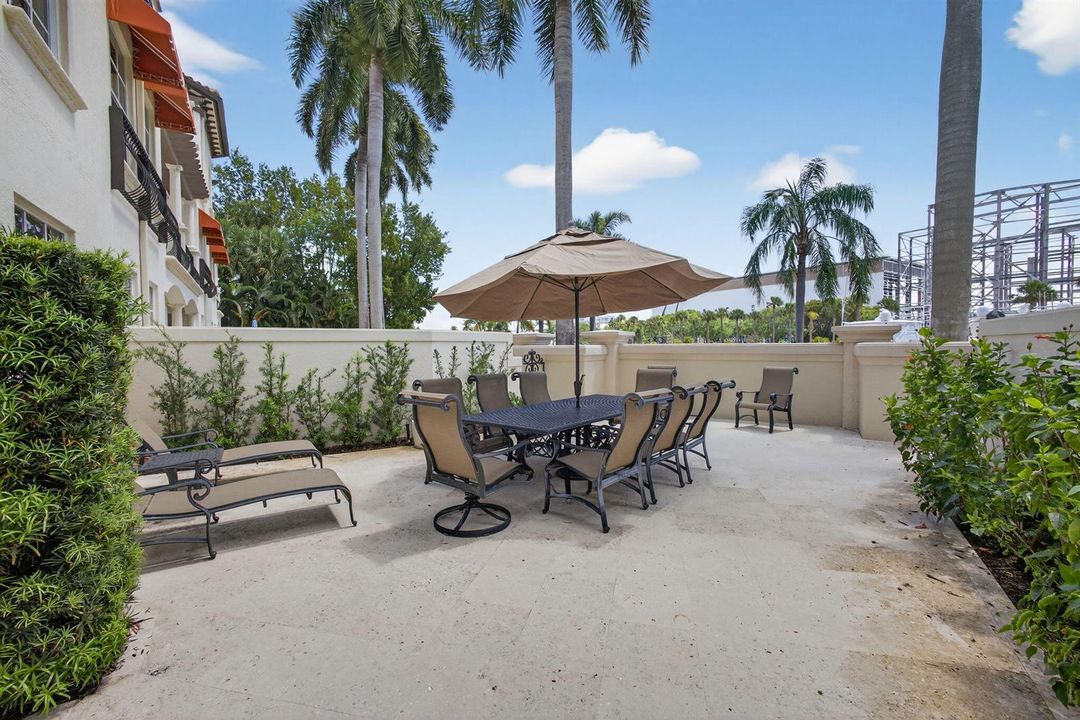 Oversized Patio