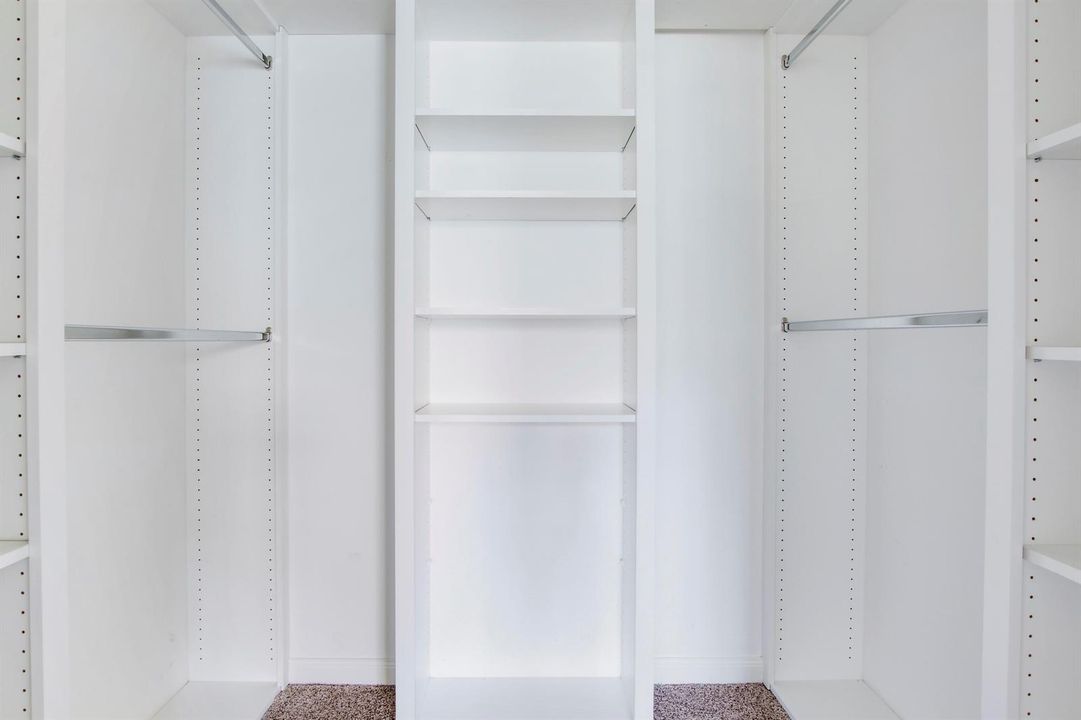 Walk-in Closet in Primary