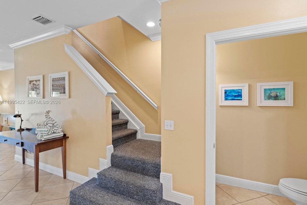 1st level half bath