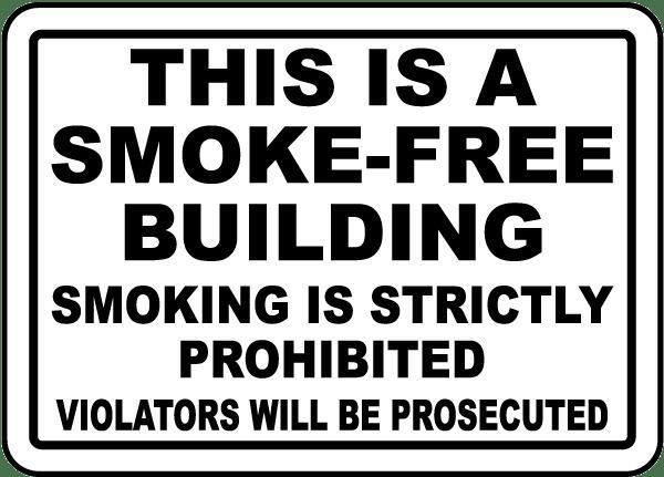NO SMOKING SIGN 1