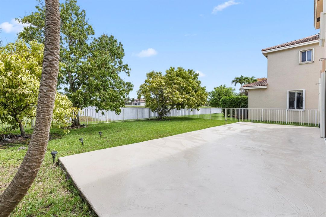 Back patio